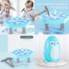 Penguin Ice Breaking Parent Child Interactive Toy With Plastic Blocks For Brain Development