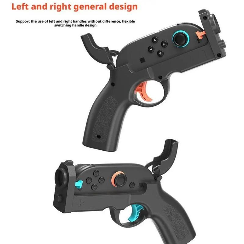 For Switch2 Game Gun Controller Left And Right Game Shooting Stock Anti-Slip Buttstock Grip Gaming Accessories For NS2