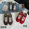 2025 Autumn New Retro Color Matching German Training Shoes Women's Casual Soft Sole Comfortable Round Head Lace-up Versatile Forrest Gump Shoes