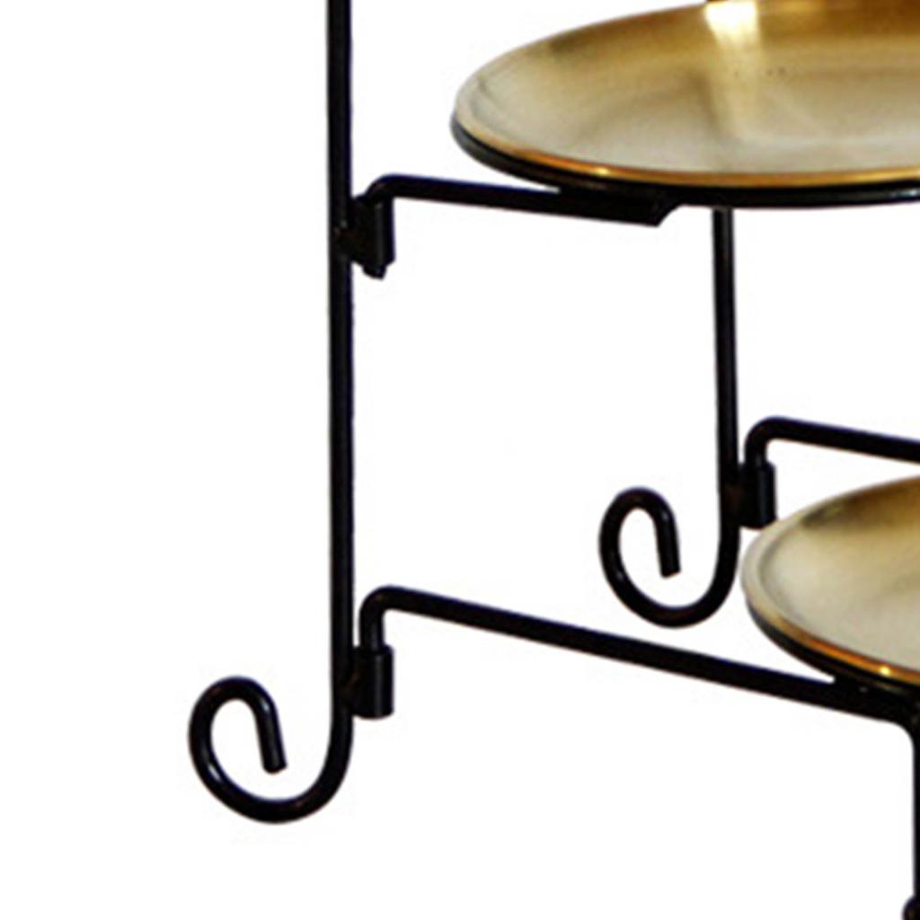 Трехслойная корзина для фруктов из нержавеющей стали, современная многослойная корзина для хранения фруктов и закусок