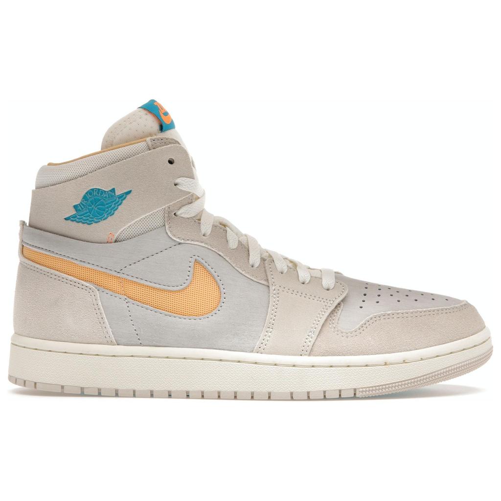 Мужские кроссовки Air Jordan 1 High Zoom Comfort 2 Light Orewood Citrus Коричневые светло-орево-коричневые паруса DV1307-180