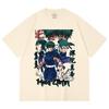 230 Gsm 100% Cotton Jujutsu Kaisen V43 Maki Print Unisex Heavy Cotton T Shirt
