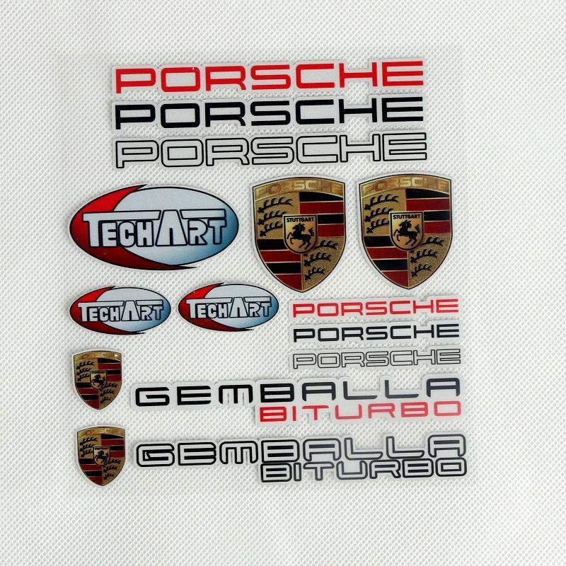 Декоративные наклейки на кузов автомобиля, защитные наклейки от царапин на двери для Porsche Cayenne Panamera Macan 911 Taycan Boxster Cayman 918 Pajun