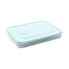 Single Layer Refrigerator Food Dumplings Airtight Storage Container Plastic
