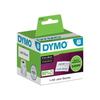 DYMO LabelWriter - Boite de 1 rouleau de 300 étiquettes pour Badge - Adhésif semi permanent - 41mm x 89mm