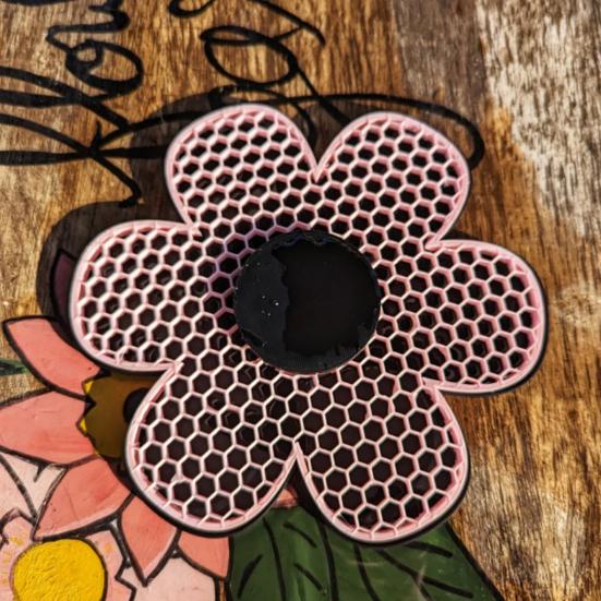 Плавающая станция для поения пчел, уличная ванна для пчел, поилка для бабочек, поилка для насекомых в форме цветка для сада, ванна для кормления пчел и птиц