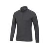 Mountain Warehouse Mens Talus Zip Neck Long-Sleeved Thermal Top