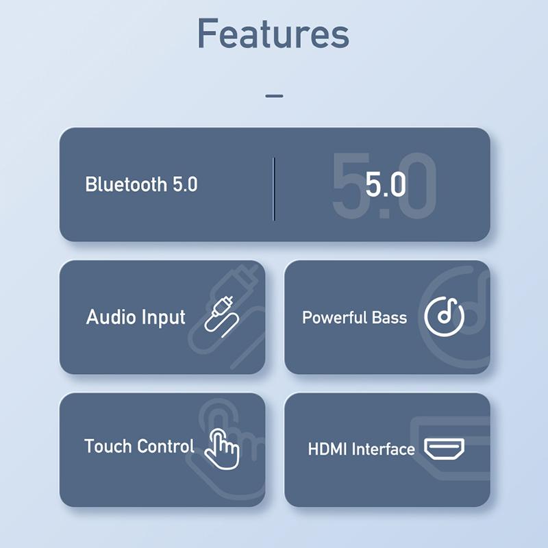 Домашний ТВ Bluetooth Soundbar Theater Bluetooth 5.0 Динамики 3D стерео колонки Surround Сабвуферы с пультом дистанционного управления