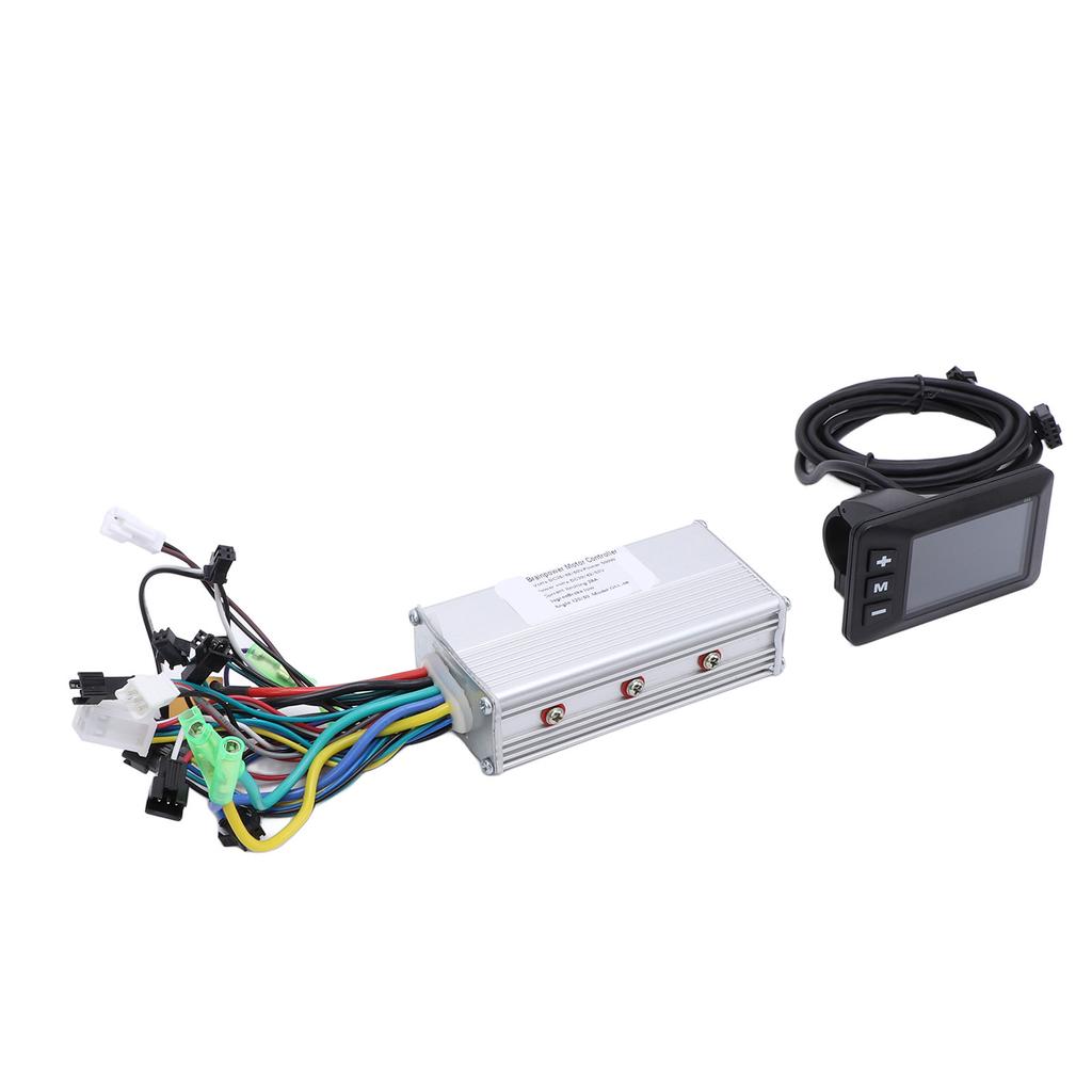 36V 48V 60V 500W 28A Sine Wave 3 Mode 5530 Brushless Controller G51 LCD Display Control Panel for