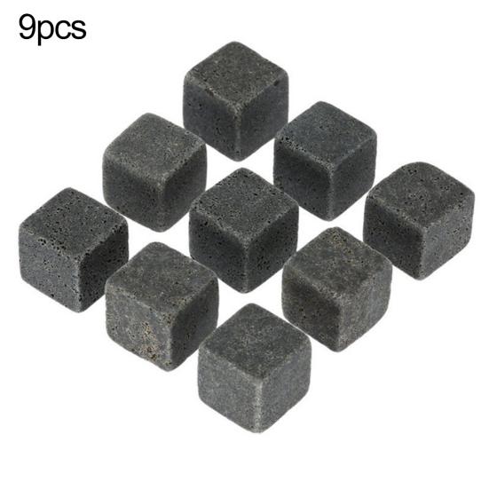6/9 шт. Многоразовый охладитель для вина и напитков, кубик льда, охлаждающий камень, рок, барный инструмент