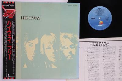 LP Пластинка БЕСПЛАТНО Highway ILS50108 ISLAND 1970 Япония Оби Рок Б/У
