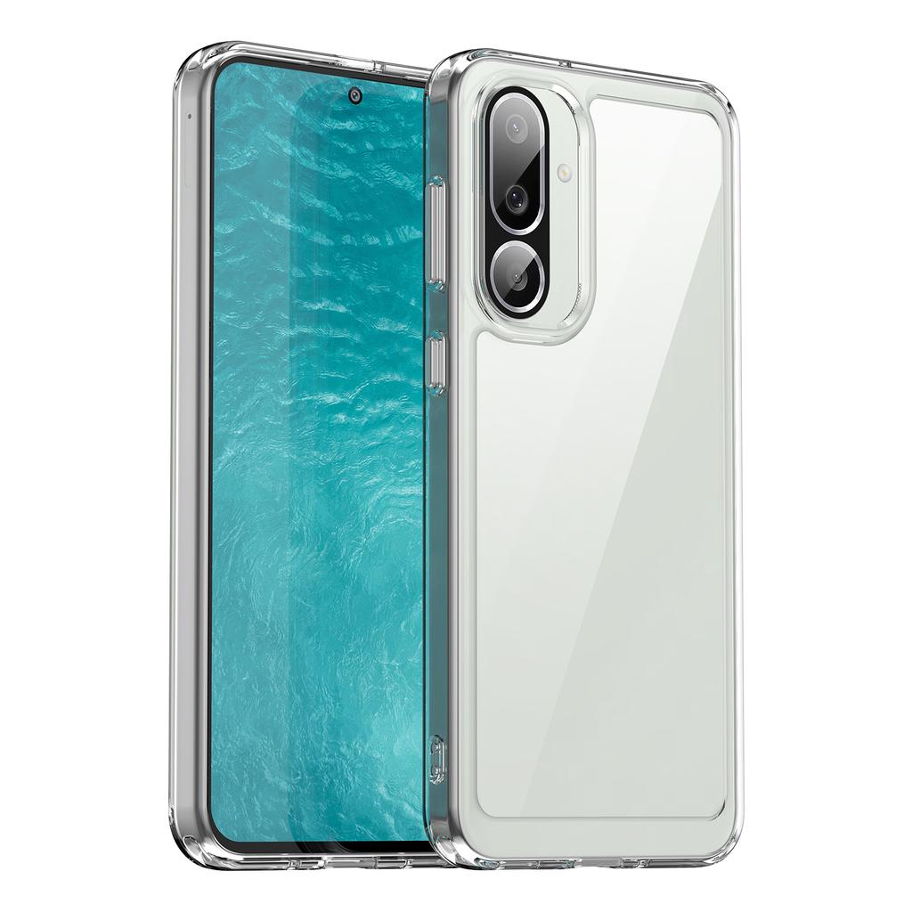 Для Samsung Galaxy M56 5G/F56 5G Чехол TPU+Акрил Защитный Прозрачный Чехол для Телефона