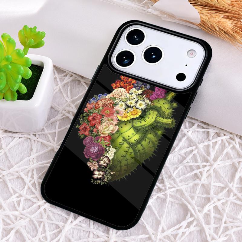 Чехол для телефона с рисунком сердца для iPhone 17 Air 16 15 11 12 14 13 Pro Max Ударопрочный чехол