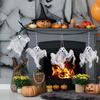 Halloween Hanging Ghosts Decoration Spooky Hanging Ghost Decor Spooky Halloween Hanging Ghost Decorations for Outdoor Yard