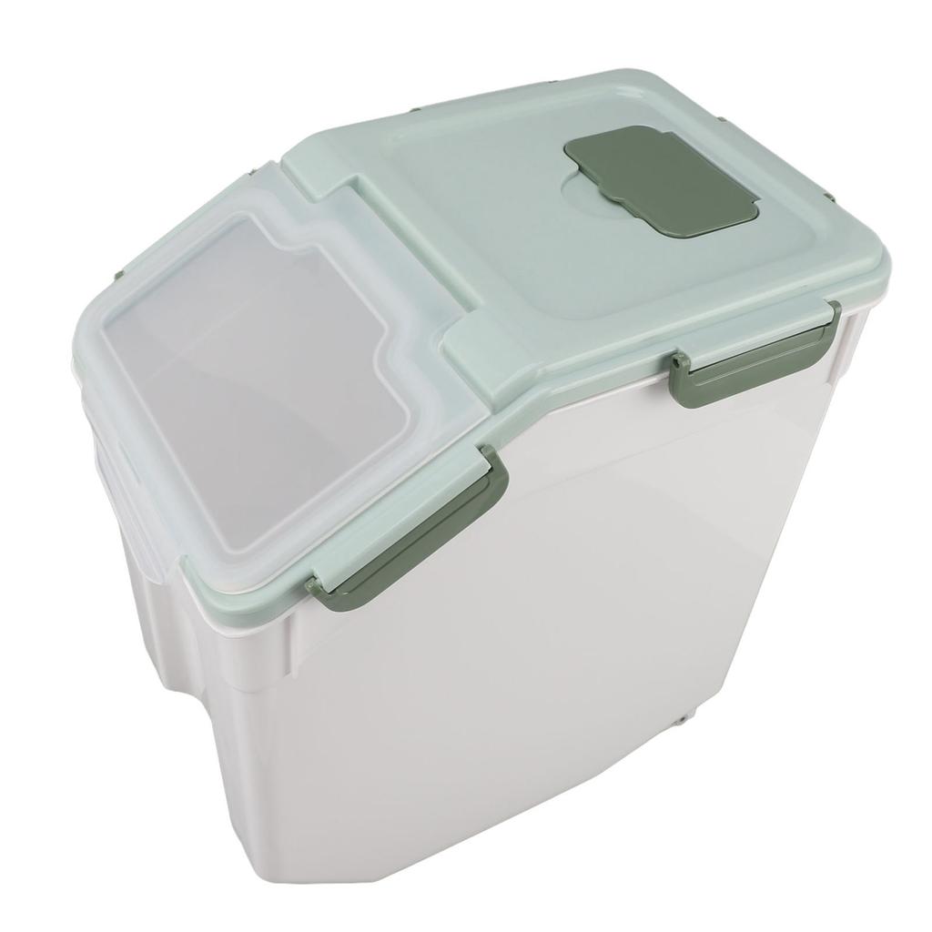 Airtight Rice Container Thickened Rice Storage Bin with Easy Open Lid for Kitchen Grain Flour