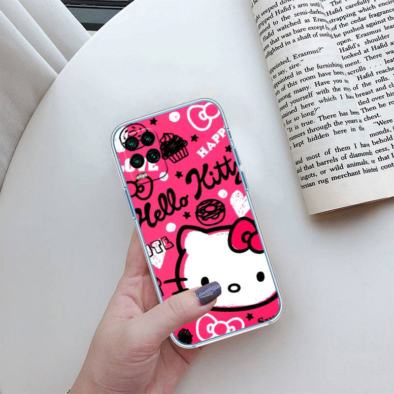 Чехол для телефона II8 Hello kitty для Motorola Edge 20 30 S30 40 50 Fusion Lite Plus Pro Neo Ultra One Power Action Macro Hyper Vision Zoom