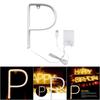 USB/Battery Powered LED Neon Lamp Warm White Light Neon Sign Light LED Neon Light  Dinner Party