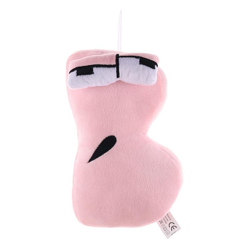 Плюшевая игрушка-подушка в виде русской буквы из Alphabet Lore для детей, мягкая и приятная на ощупь кукла-мягкая игрушка