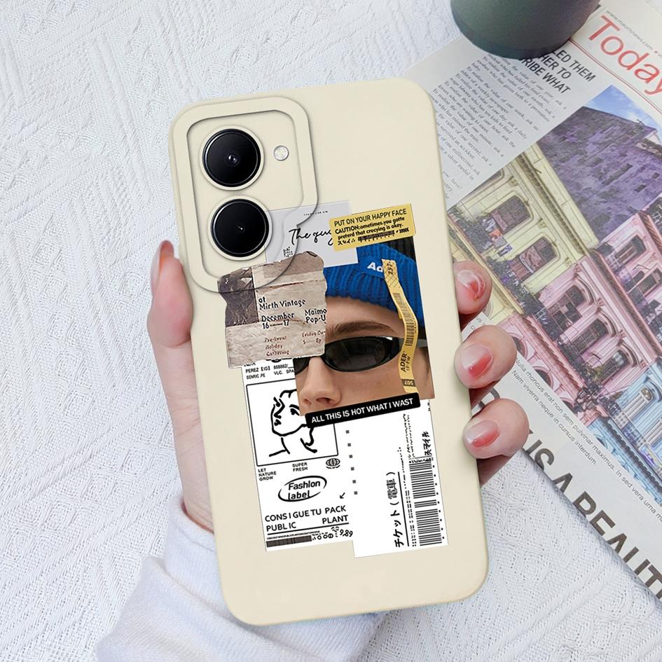 Чехол для телефона OPPO Realme C30 C31 C35 C33 C55 Realme GT Neo 5, милый модный чехол для защиты камеры для мальчиков и девочек, мягкий силиконовый чехол для Realme C11 C12, основной бампер