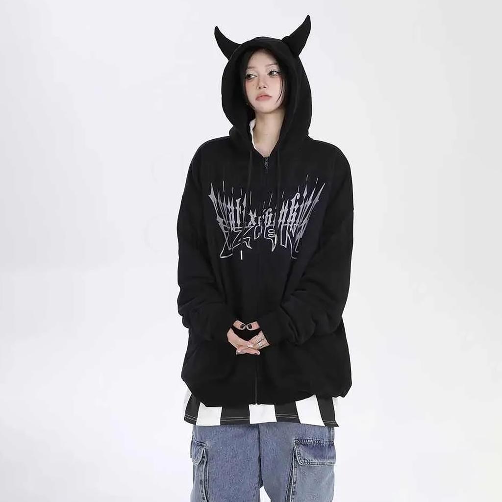 Толстовки для девочек-подростков с длинным рукавом, повседневные толстовки с графическим принтом и надписью, толстовка с капюшоном на шнурке, симпатичная толстовка большого размера