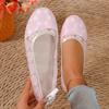 Женские туфли на плоской подошве 2024 года, новые летние кроссовки на плоской подошве, женские туфли Мэри Джейн, дышащие сетчатые балетки, туфли Zapatos De Mujer