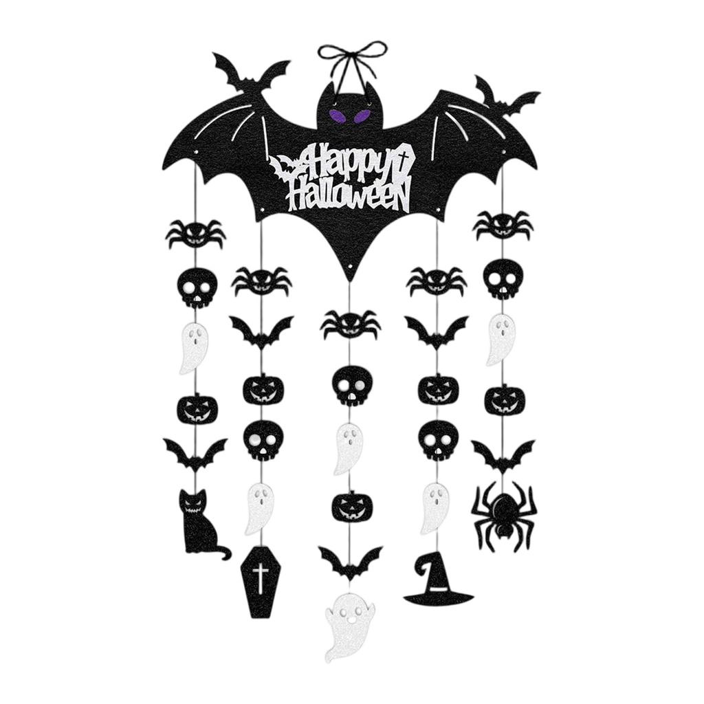 Happy Halloween Party Decoration Supplies Flat Door Hanging Festival Halloween Decoration Arrangement Door Front Hanging Ornaments