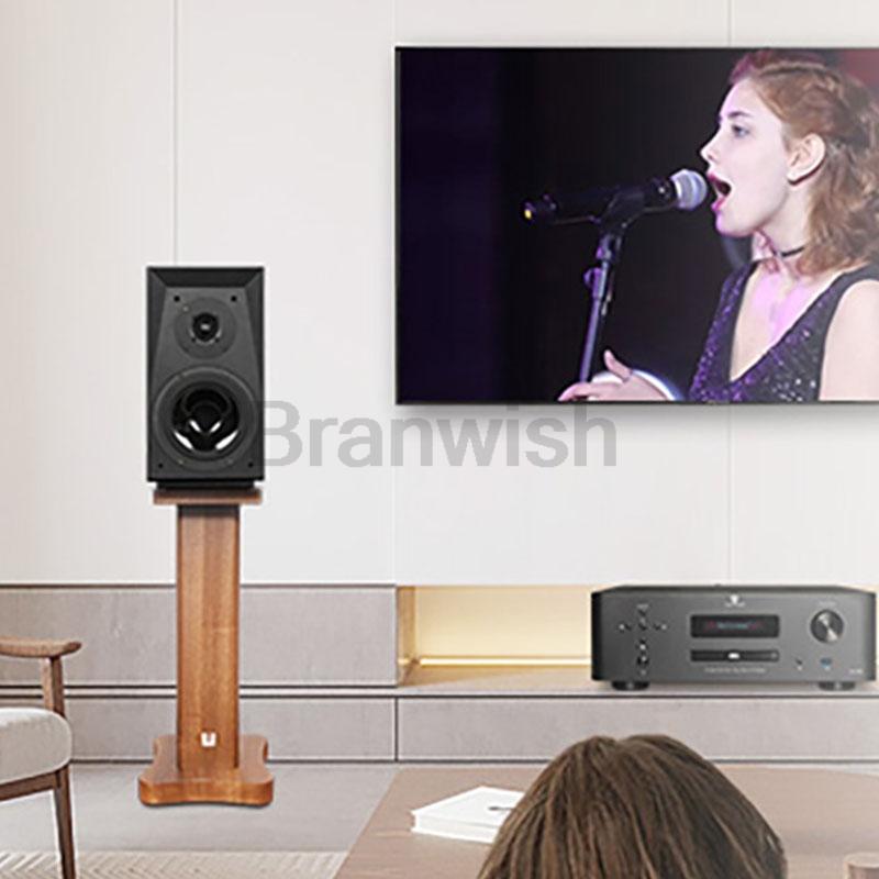 Высокомощный 200 Вт Динамик Полочный Hifi Динамик 6,5 Дюйма Двухполосный Пассивный Динамик для ТВ ПК Настольного Компьютера Домашнего Кинотеатра Звуковая Коробка