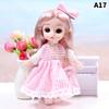 17 см кукла с одеждой обувью DIY подвижные суставы принцесса фигурка подарочные игрушки