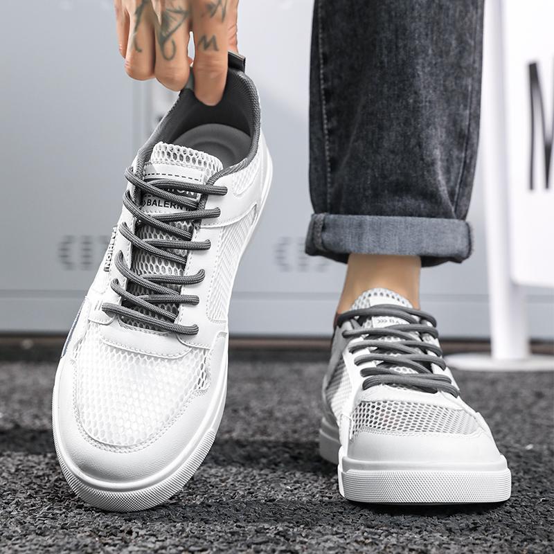 Men’s Sports Shoes Comfort Casual Skate Board Shoes Plus Size Running Sneakers Shoes for Students Over Sized