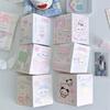 10 Pcs Kawaii Cartoon Folding Page for Girl 3-inch Photo Card Packing Protective Decor Board Card Packaging
