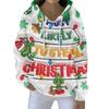 Christmas Hoodies For Women Funny Cute Printed Holiday Sweatshirt Winter Oversized Pullover Tops