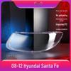 Hyundai Santa Fe 08-12 Headlight Lens Cover: Transparent Replacement Housing