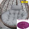 Подвесные качели S/L Наполненные или Ненаполненные Подушка-чехол на сиденье кресла-гнезда (НЕТ стула)Круглая подушка Папасан Съемная Дом Патио