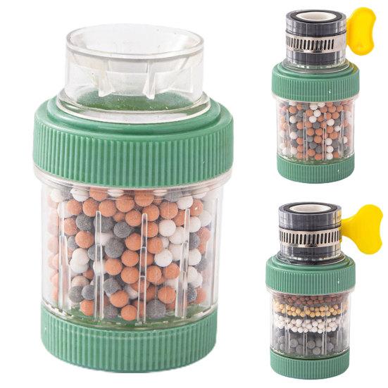 Практичный регулируемый простой в установке фильтр для крана для ванной комнаты, пенообразователь для умывания лица, ежедневное использование