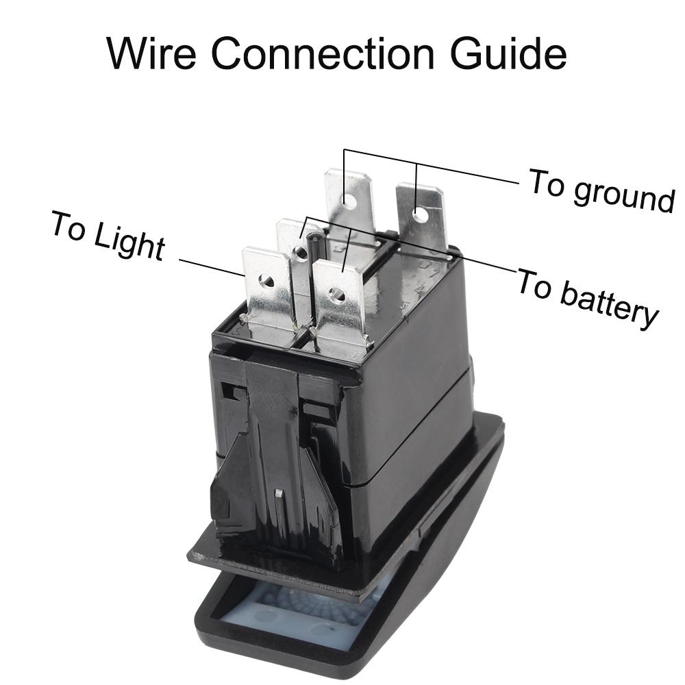 DC12-24V UTV For Polaris Horn Led Light Bar Rear Front Lights For Can Am Maverick Commander Rocker Switch Illuminated LED WINCH