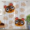 Кухонные шторы для камеры Animal Crossings Home Interior Шторы 2 шт. Гостиная Шторы Оттенки Украшения на Хэллоуин
