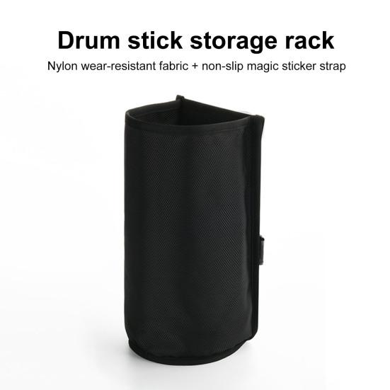 Держатель для барабанных палочек Большая вместительная сумка для барабанных палочек Держатель для хранения щеток с молотками Держатель для барабанных палочек До 10 пар
