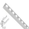 WOLFPACK PROFESSIONAL LINE - Matte Round Metal Edge Guard Bar 2.6 Meters