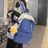 Стиль колледжа ins цветовое сочетание буквы студенческая школьная сумка корейская версия большая вместимость простой рюкзак