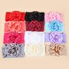 Women Flower Headbands for Baby Girls Soft Nylon Headband Elastic Hairbands for Newborn Turban Infant Hair Accessories