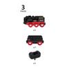 BRIO Power Steam Train Wooden Rail Electric Vehicle Locomotive 33884