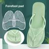 1Pair Flip Flops Sandals Cushions Pad Toe Protectors Anti-Slip Transparent Forefoot Inserts Shoe Pads Insoles