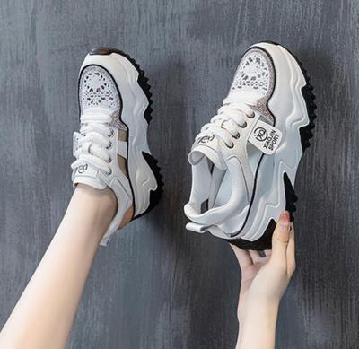 Модные 7 см коровья замша натуральная кожа платформа танкетка ROME летние блестящие полые массивные кроссовки удобные сандалии тапочки женская удобная обувь