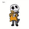 Disney Christmas Horror Nights Jack Halloween Brooch Enamel Pin Costume Backpack Jewelry Metal Badge Additional Gift