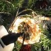 5 Meters USB String Lights Christmas Decoration Wedding Party LED Holiday Lights Outdoor Warm White USB Copper Wire Lights