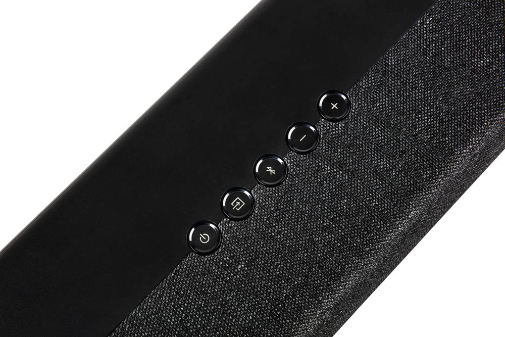 Denon Soundbar Dual Subwoofer Dolby Atmos Lossless Audio Compatible Black Built-in & DHT-S217K