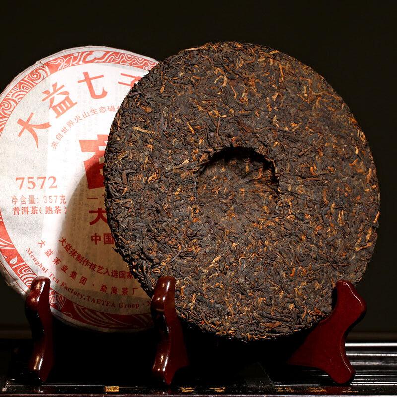 2011 год TAETEA Menghai Classic 7572 Пуэр Спелый чай Пуэр Дайи Шу Пуэр 357г