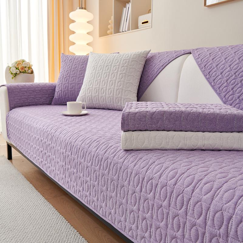 Корейский стиль, свежий, всесезонный, однотонный, хлопковый диван, подушка, нескользящая, хлопковый диван, полотенце