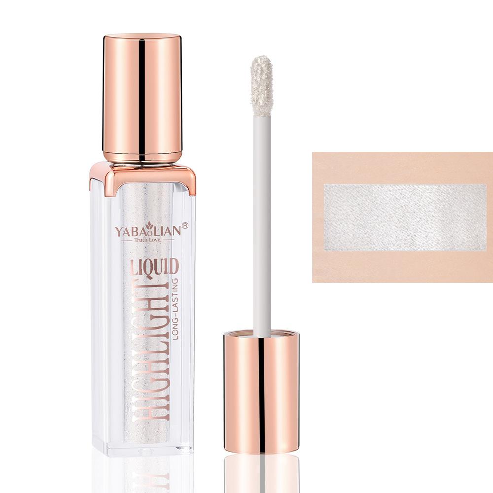 Жидкие перламутровые тени-хайлайтер, Жидкий хайлайтер для сияния, Осветляющий макияж для лопаток