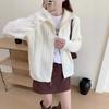 Retro Twist Autumn and Winter Stand-up Neck Zipper Sweater Jacket High-end Soft Waxy Loose Versatile Knitted Cardigan Women
